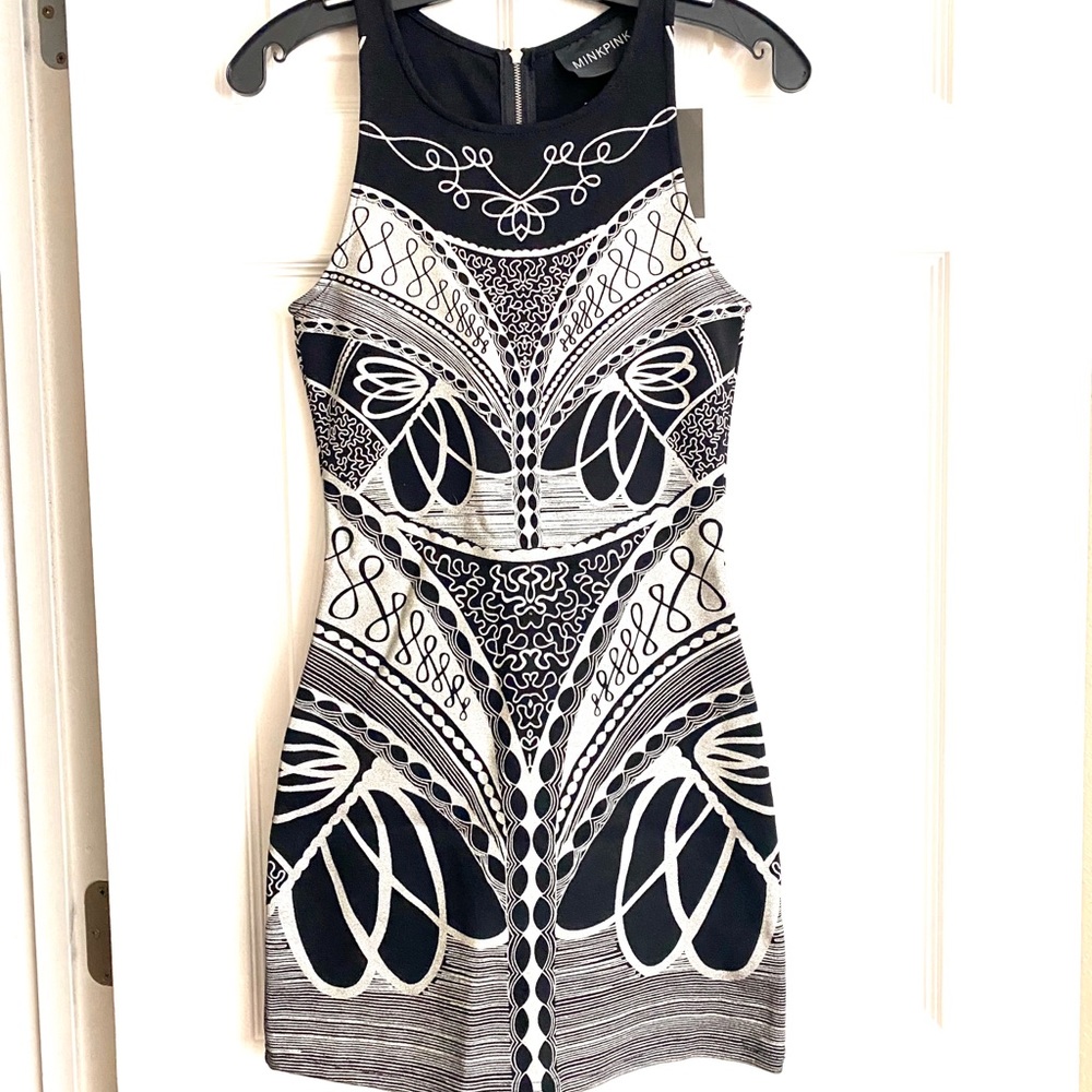 NWT MINKPINK bandage party dress